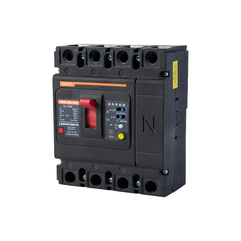 CHM1LE Série de disjoncteurs à boîtier moulé avec protection contre les courants de fuite