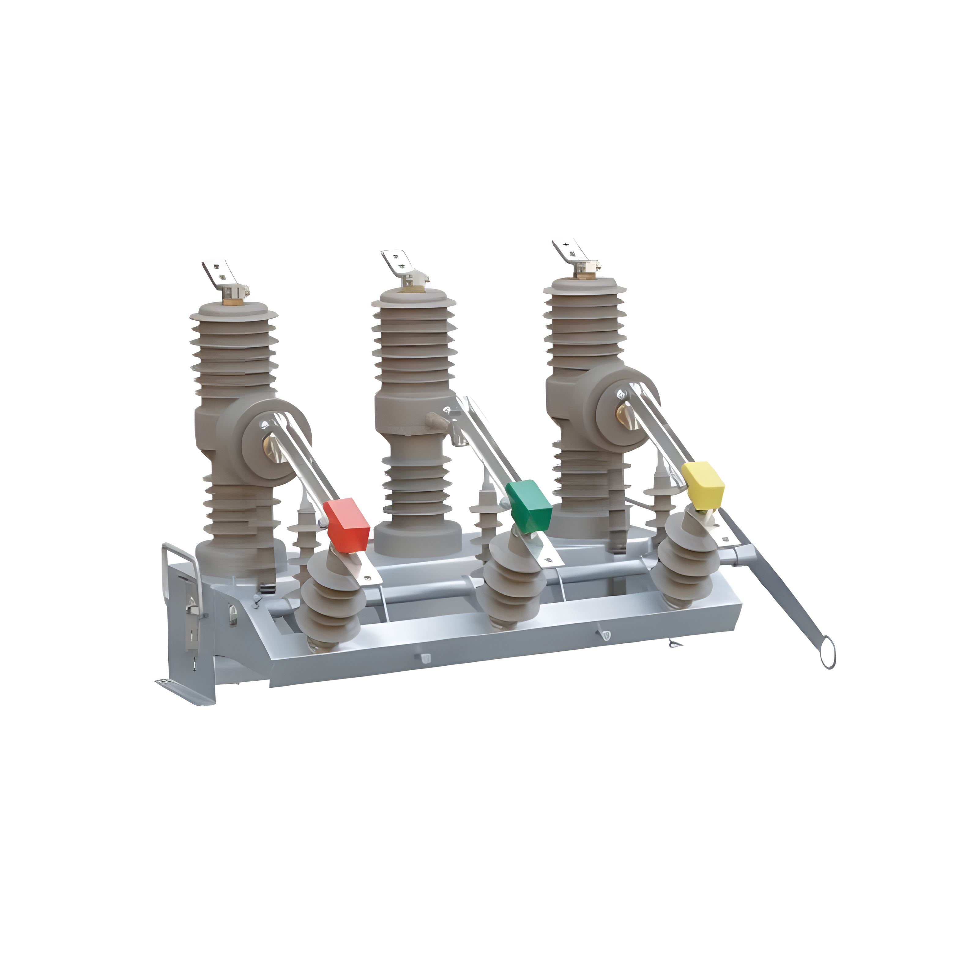 Disjoncteur à vide haute tension électrique d'extérieur manuel ZW32 12 KV