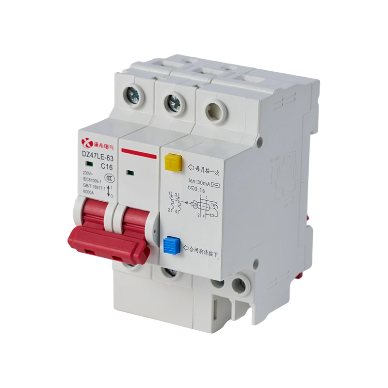 Disjoncteur miniature de fuite DZ47LE-63 D20