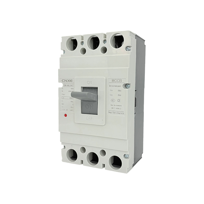 Disjoncteur à boîtier moulé CHM1-400L/3340, capacité de coupure 400A, 50kA, protection de distribution d'énergie triphasée
