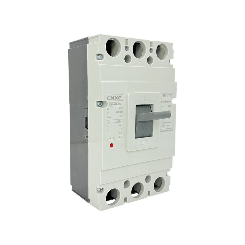 Disjoncteur à boîtier moulé CHM1-400L/3340, capacité de coupure 400A, 50kA, protection de distribution d'énergie triphasée