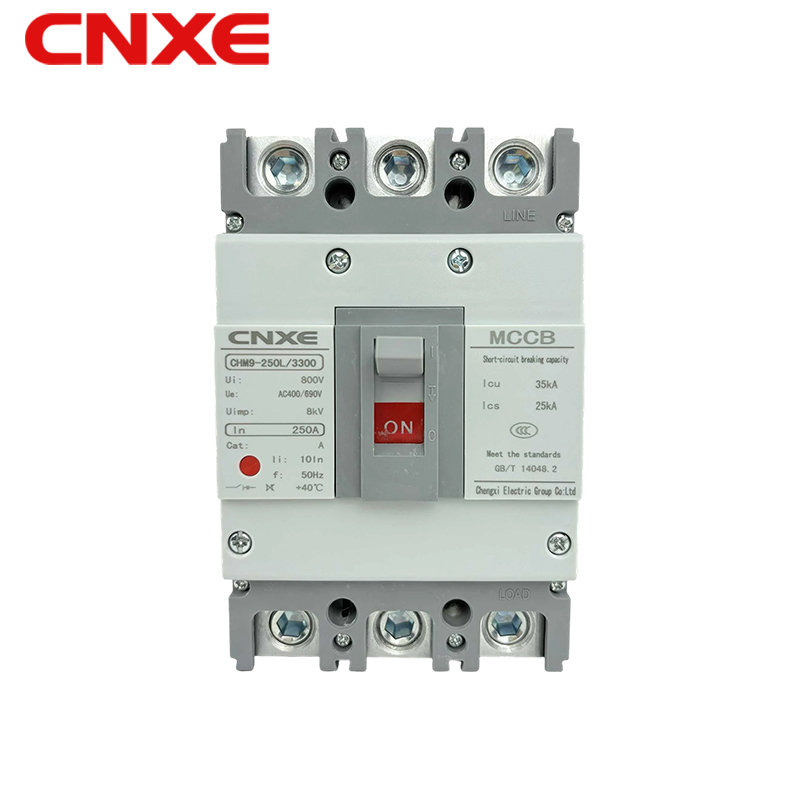 Disjoncteur à boîtier moulé CHM9-250L/3300 250A 35kA