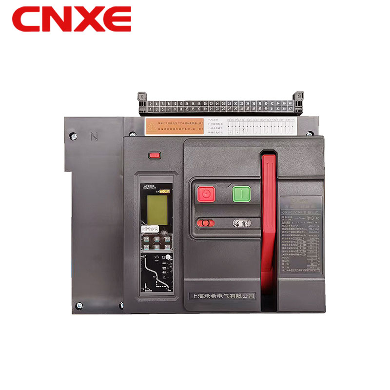 Disjoncteur à air à tiroir ACB 4P 2500A, protection contre les surcharges et les courts-circuits, CE