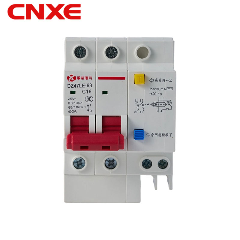 Disjoncteur miniature de fuite DZ47LE-63 D20