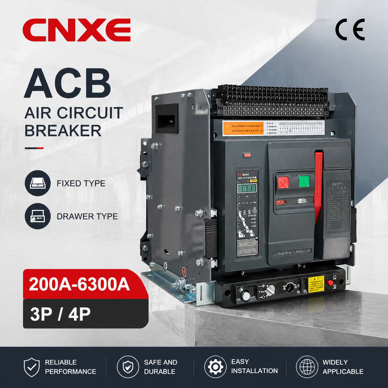 Before Packing, Every ACB Goes Through a Final Wiring Check